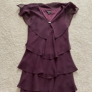 Formal purple dress